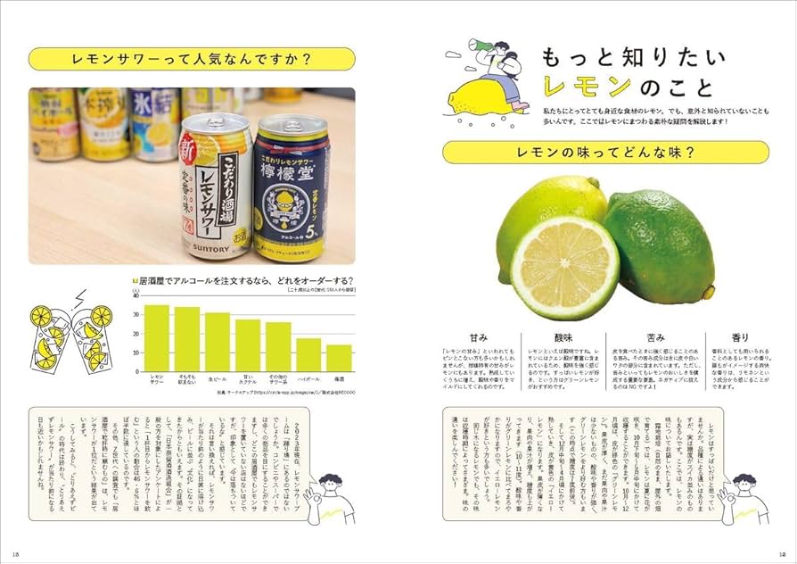 知れば知るほどおいしい! レモンサワーを楽しむ本 | レモン